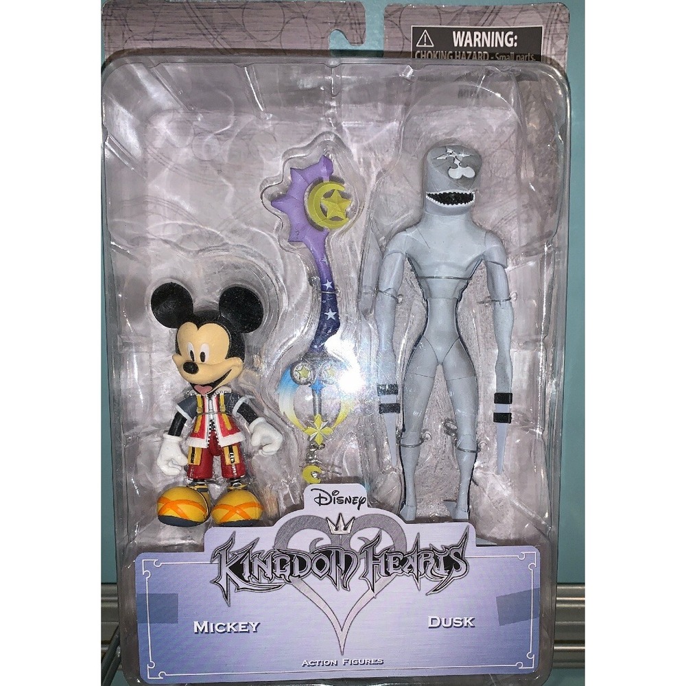 Disney Kingdom Hearts Mickey and Dusk Action Figures - Series 1